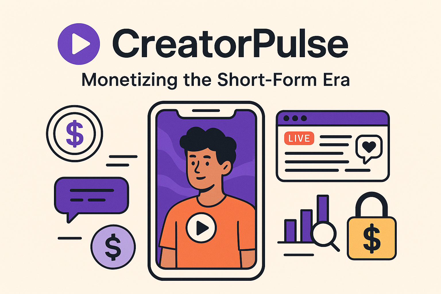 CreatorPulse: The All-In-One Short-Form Monetization Platform Built for the Future
