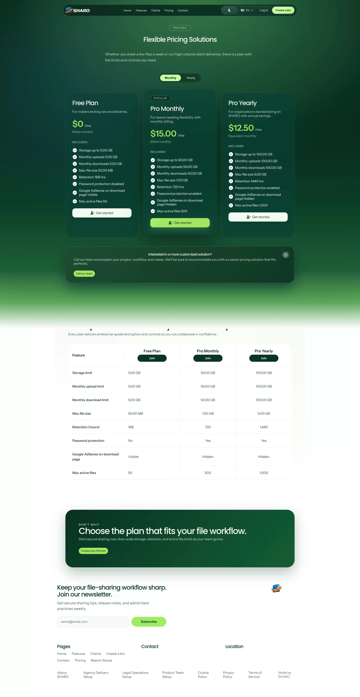 SHARO - File Delivery Subscription Platform screenshot 10